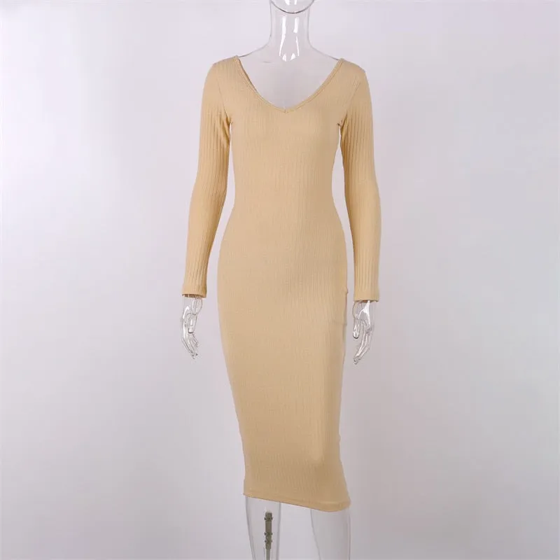 Bodycon Knitted Dress