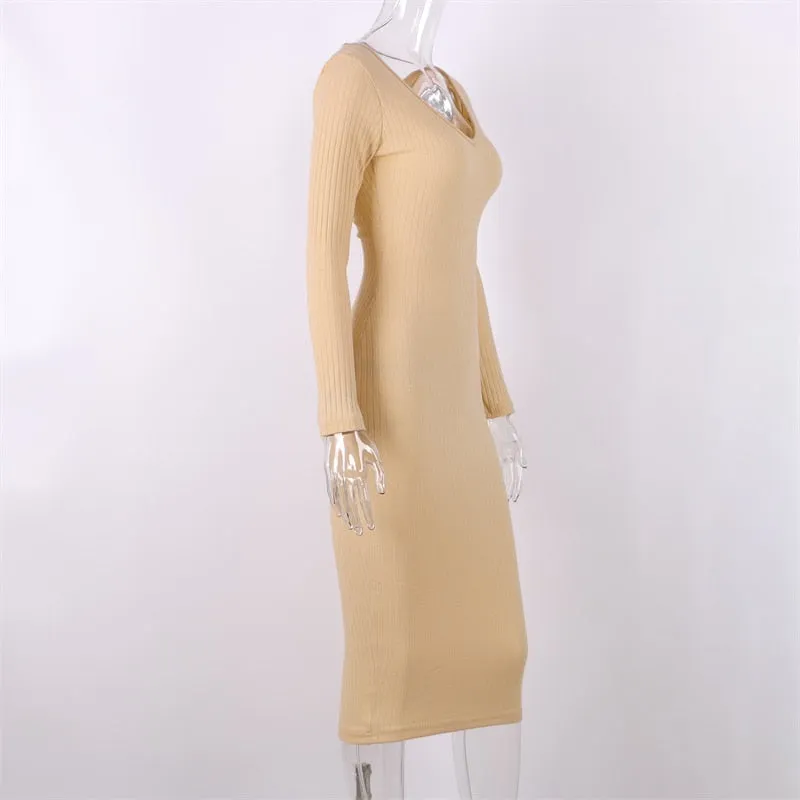 Bodycon Knitted Dress