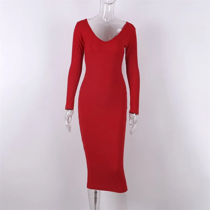 Bodycon Knitted Dress